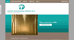 Desktop Screenshot of pouliotpsychologicalservices.com